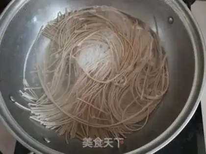 Make Soy sauce, soy noodles step 2