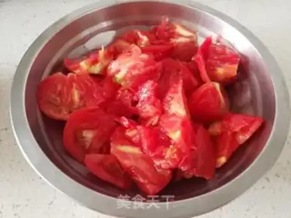 Make Tomato eggs for noodles step 3