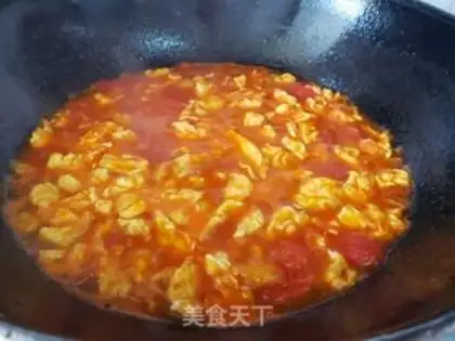 Make Tomato eggs for noodles step 6