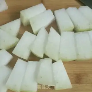 Make Red-hot melons step 1