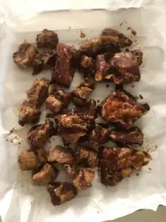 Make Roasted fork and mountain meat step 0