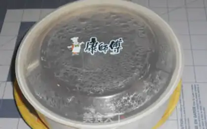Make Old red bean ice step 3