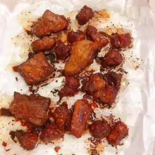 Make Roasted fork and mountain meat step 1