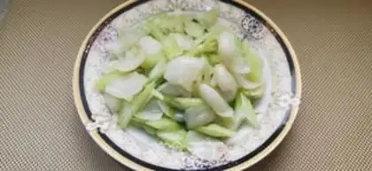 Make Celery lily step 2