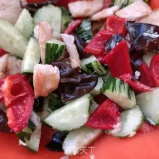 Make Chicken with cucumber step 16