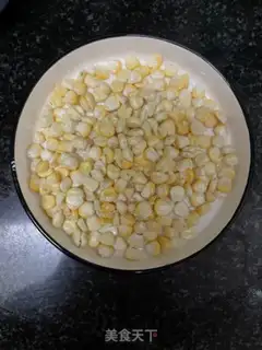Make Silver ear corn juice step 1