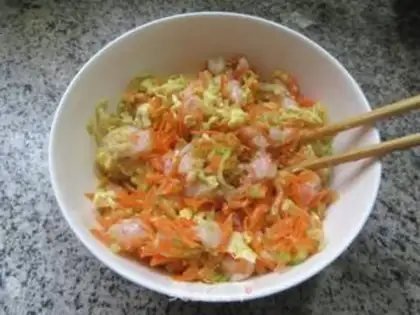 Make Shrimp inches step 12