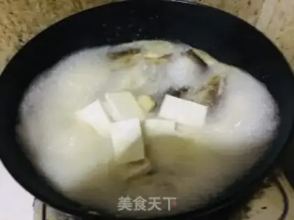 Make Tofu soup step 5