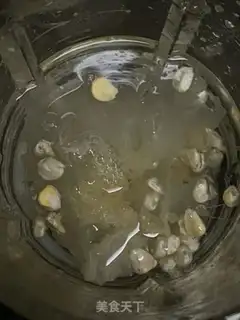 Make Silver ear corn juice step 4