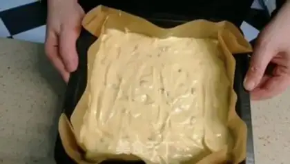 Make Cranberry white chocolate cake step 17