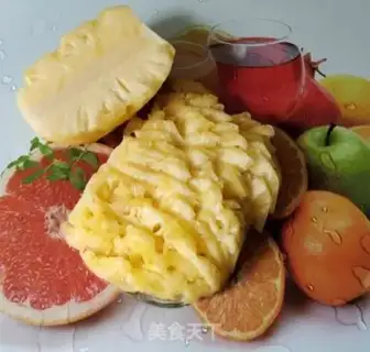 Make Homemade pineapples step 2