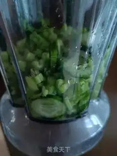 Make Cucumber celery juice step 2