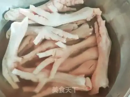 Make Sour lemon chicken claws step 0