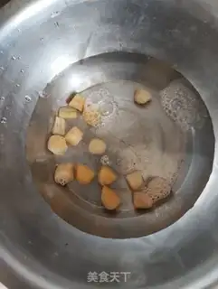Make Tofu rice broth step 1