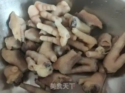 Make Sour lemon chicken claws step 2