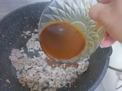 Make Spam noodles step 4