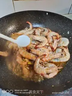 Make Red-fried prawn step 7