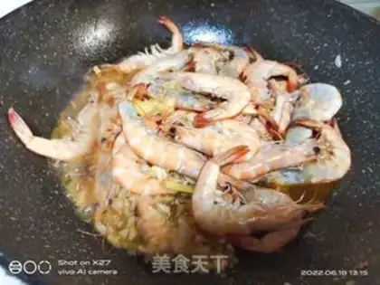 Make Red-fried prawn step 8