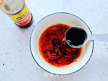 Make Soy sauce and noodles step 3