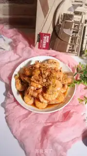 Make Red-fried prawn step 10