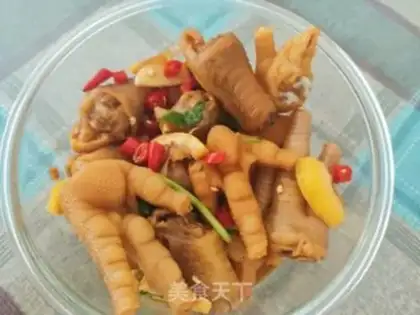 Make Sour lemon chicken claws step 19