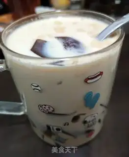 Make Gold Drilling Milk Tea step 9