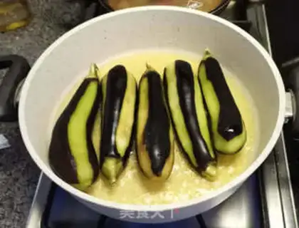 Make Turkish eggplant boat step 13