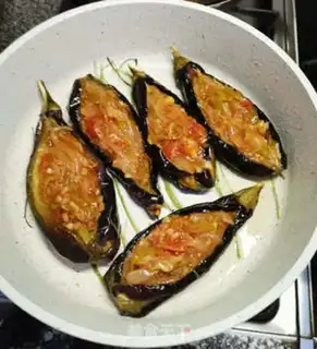 Make Turkish eggplant boat step 17