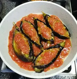 Make Turkish eggplant boat step 18