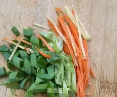 Make Meat and flowers step 2