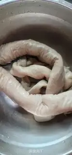 Make Hair intestine step 4