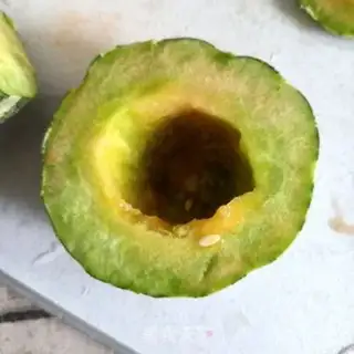 Make Sweet melon cherry yogurt bowl step 1