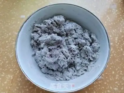 Make Black rice buns step 3