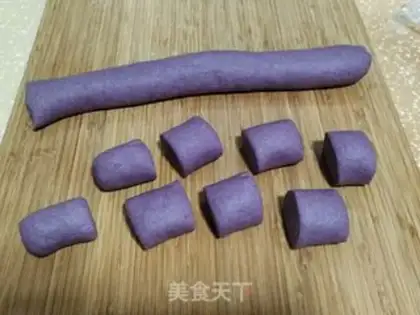 Make Black rice buns step 6