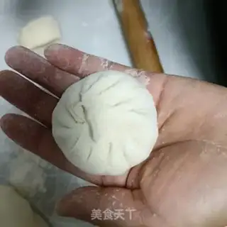 Make Meat buns step 16