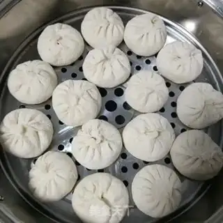 Make Meat buns step 17