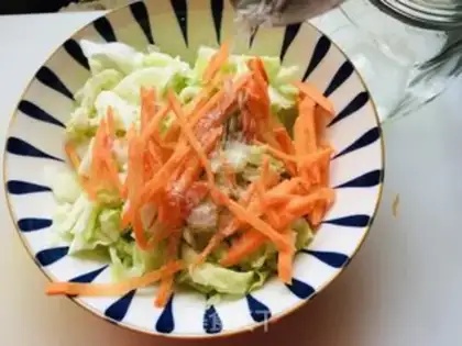Make A gravy carrot step 3