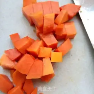 Make Sweet papaya step 3
