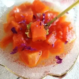 Make Sweet papaya step 7