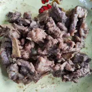 Make Scrambled beef step 1