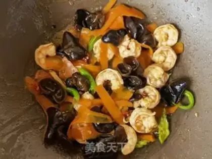 Make Carrot luminous shrimp step 11