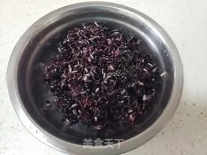 Make Black rice step 1