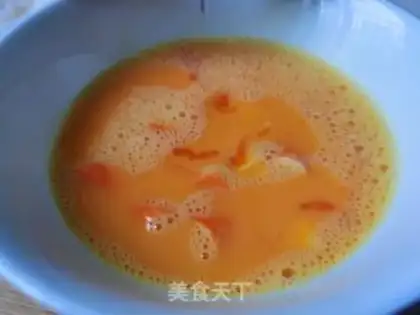 Make Egg bun step 1
