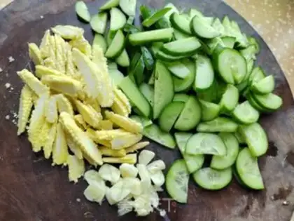 Make Coconut milk snack step 15