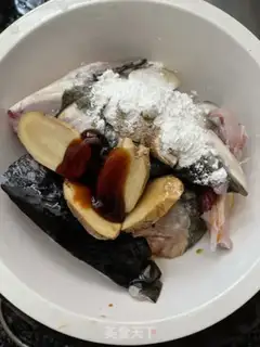 Make Tofu fish head step 1