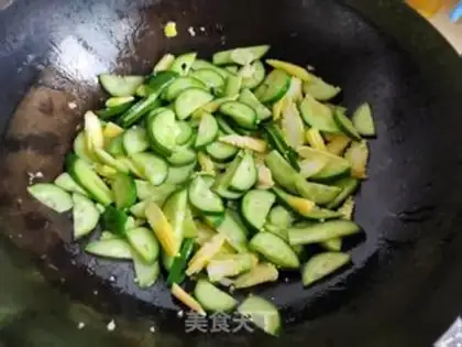 Make Corn cucumber step 2