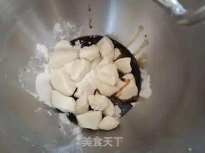 Make Red sugar snack step 2
