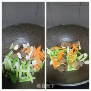 Make Garlic meat step 3