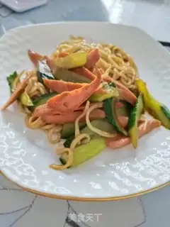 Make Fried noodles step 7
