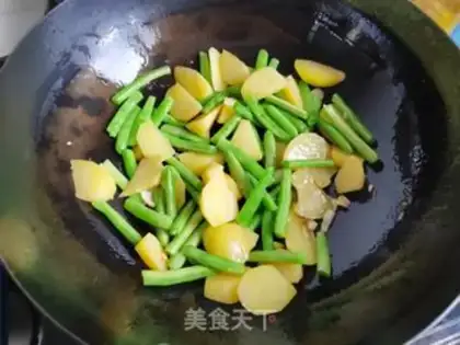 Make Cheese and potatoes and beans step 6